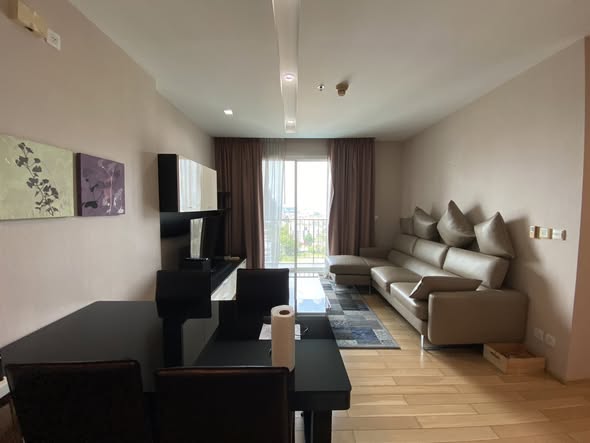 living room and bedroom of Siri at Sukhumvit