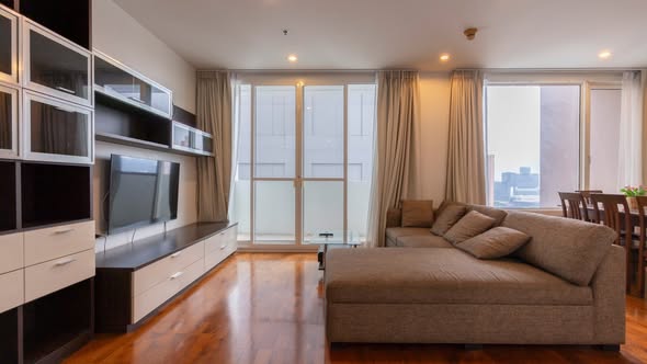 bedroom and living room of Siri Residence