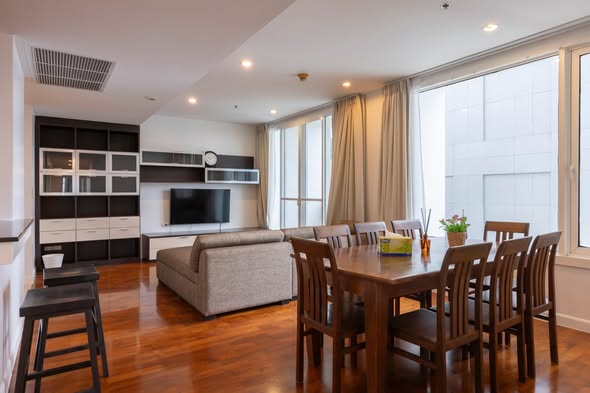 living room and room interior of Siri Residence
