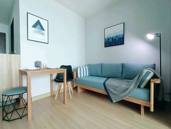 living room and bedroom and room interior of Sky Walk Residences