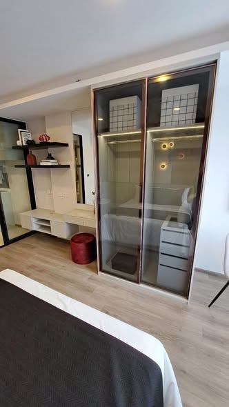 bedroom and room interior of SOHO​ BANGKOK​ RATCHADA​