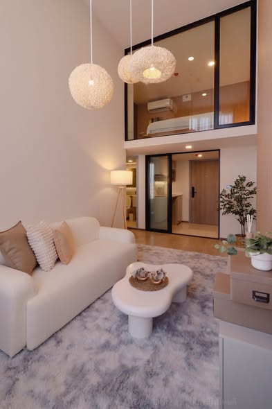 living room of SOHO​ BANGKOK​ RATCHADA​