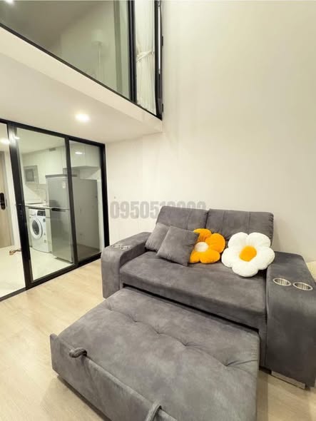 living room and room interior of SOHO​ BANGKOK​ RATCHADA​