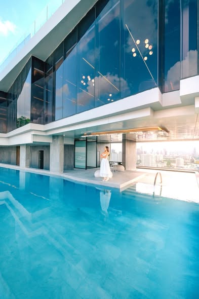 pool of SOHO​ BANGKOK​ RATCHADA​