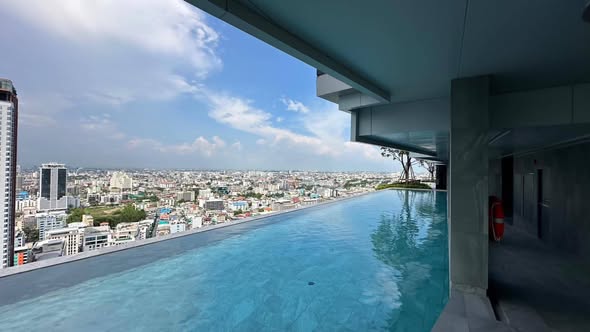 pool of SOHO​ BANGKOK​ RATCHADA​