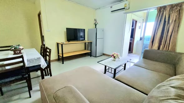 bedroom of SR Complex condo