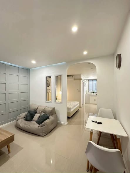 living room and bedroom of SR Condominium