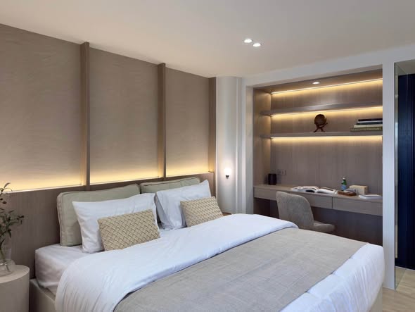 bedroom of Sritana Condominium 2