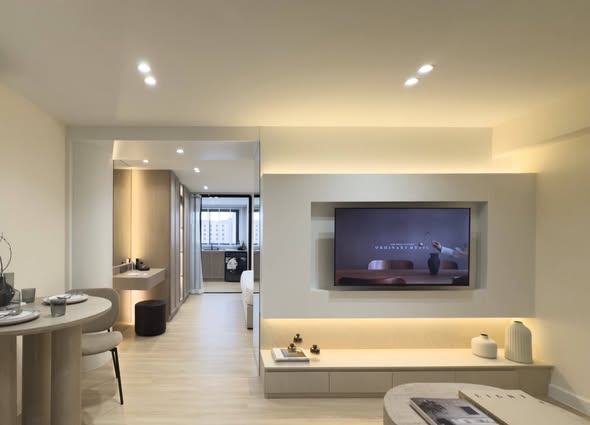 living room of Sritana Condominium 2