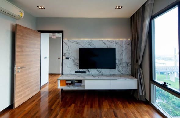 living room and bedroom and room interior of StarView Rama 3
