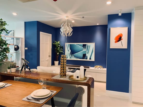 living room of Sukhumvit Living Town