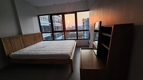 bedroom of Supalai City Resort Sukhumvit 107
