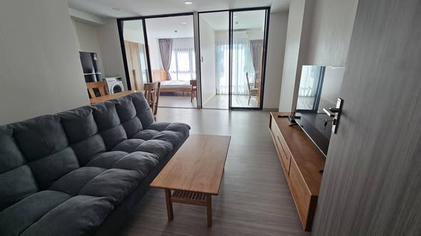living room of Supalai City Resort Sukhumvit 107