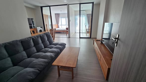 living room of Supalai City Resort Sukhumvit 107