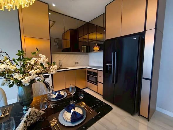 kitchen of Supalai Icon Sathon