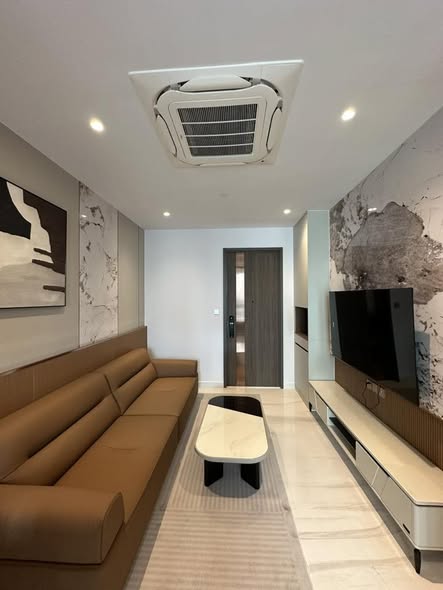 living room and kitchen of Supalai Icon Sathon