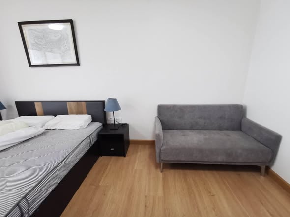 bedroom of Supalai Loft Chaeng Watthana
