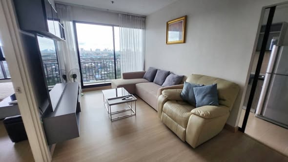 living room of Supalai Loft Yaek Fai Chai Station