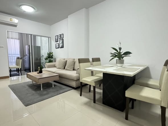 living room and room interior of Supalai Monte at Viang Chiangmai
