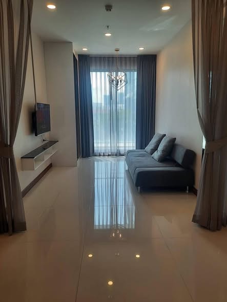 bedroom and living room of Supalai Premier Charoen Nakhon