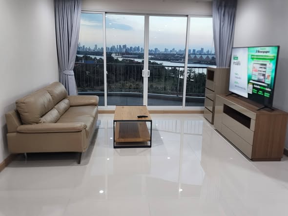 living room of Supalai Riva Grande Rama 3 ศุภาลัย ริวา แกรนด์ พระราม 3