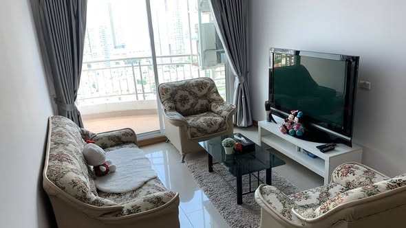 living room of Supalai River Resort
