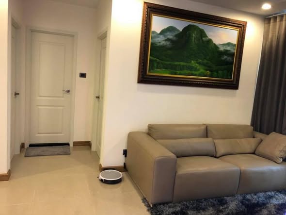 living room and bedroom of Supalai Wellington II