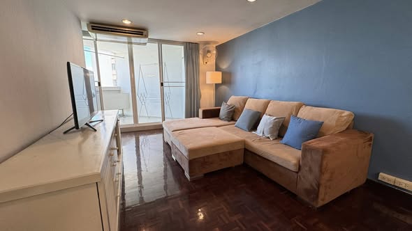 bedroom and living room of Tai Ping Towers