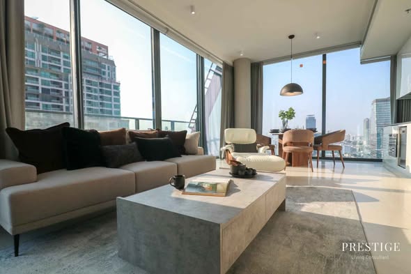 living room of Tait Sathorn 12