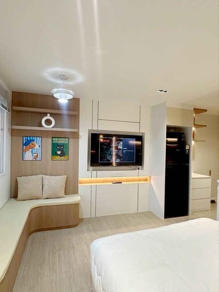 bedroom of Tarntip Garden Place Condominium