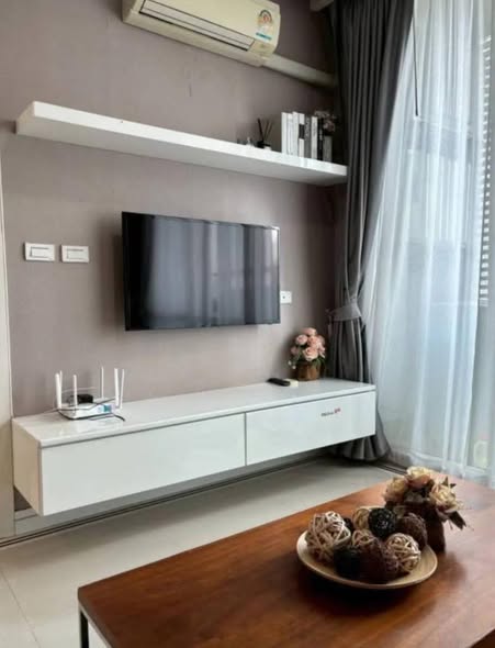 living room and bedroom and room interior of TC-Green Condominium