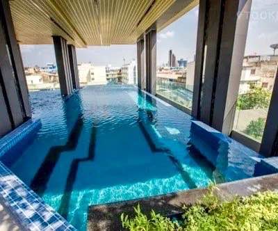 pool of Thana Astoria – New York Art Deco Inspired