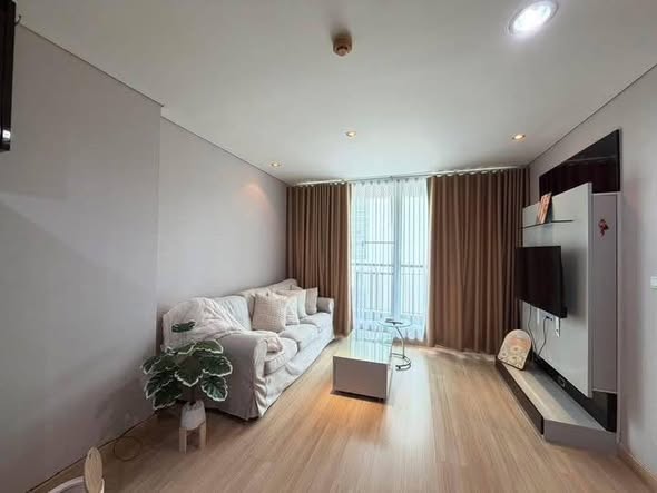 living room and bedroom of The Address Pathum Wan ดิ แอดเดรส ปทุมวัน