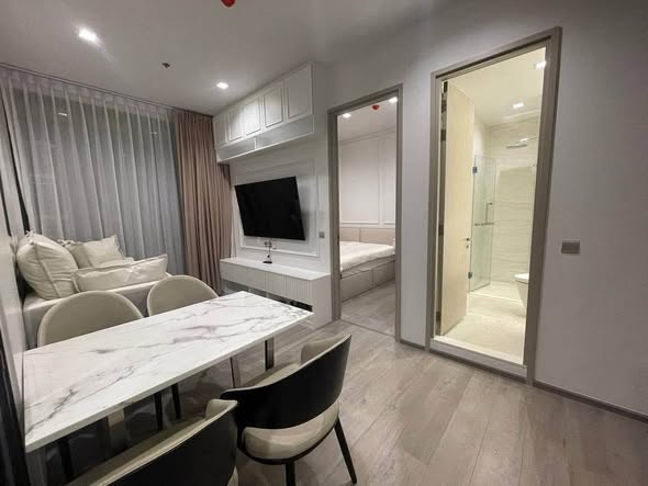 bedroom and room interior of The Address Siam