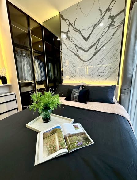 bedroom of The Address Siam-Ratchathewi
