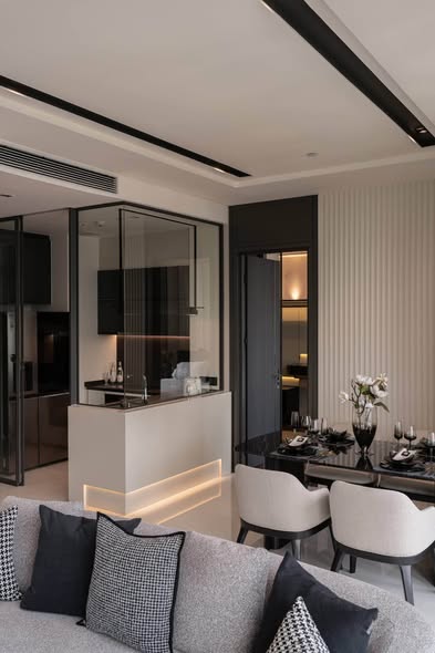 living room of The Bangkok Thonglor