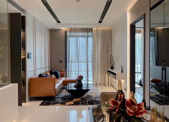 living room and room interior of The Bangkok Thonglor