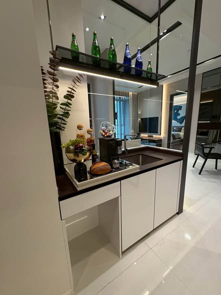 room interior and bathroom of The Bangkok Thonglor