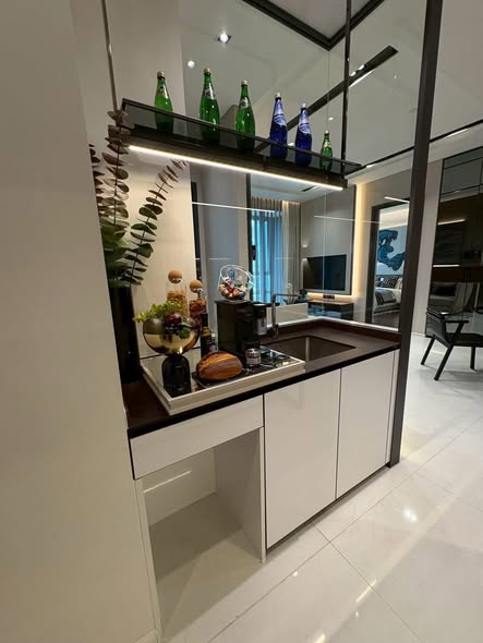 room interior and bathroom and kitchen of The Bangkok Thonglor