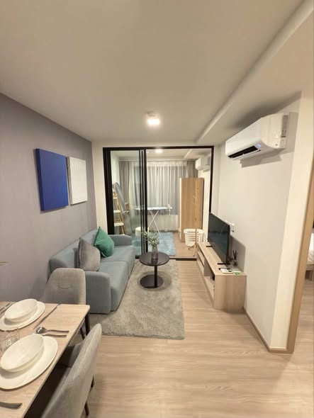 living room and bedroom and room interior of The Base Bukit Phuket เดอะ เบส บูกิต ภูเก็ต