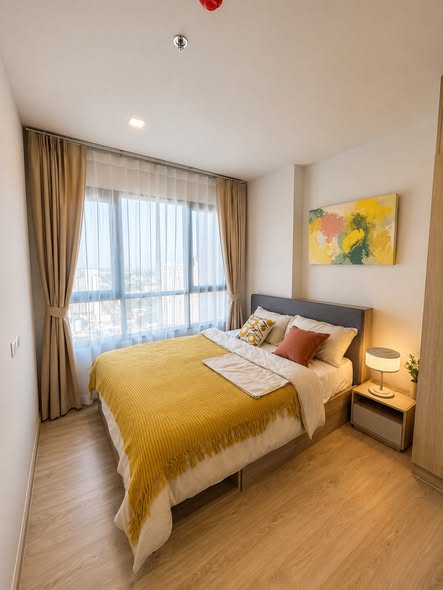 bedroom of THE BASE Height-Chiang Mai