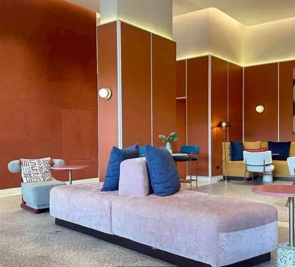 living room of THE BASE Height-Chiang Mai
