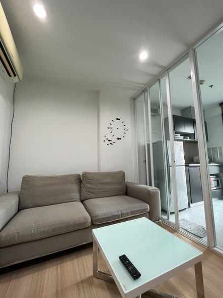 living room and room interior of THE BASE Rama 9-Ramkhamhaeng