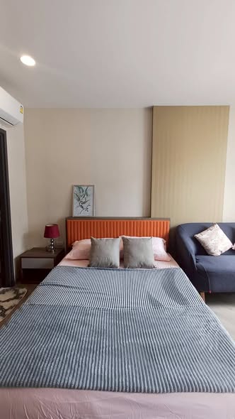 bedroom of THE BASE Saphanmai