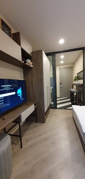 bedroom and living room of THE BASE Saphanmai