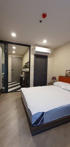bedroom and room interior of THE BASE Saphanmai