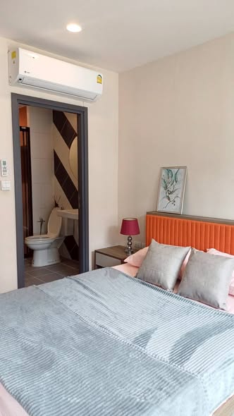bedroom and room interior of THE BASE Saphanmai