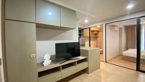 bedroom and room interior of THE BASE Saphanmai