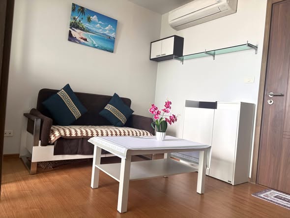 living room of THE BASE Sukhumvit 77