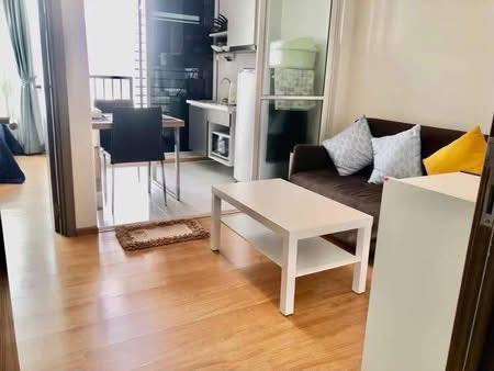 living room of THE BASE Sukhumvit 77